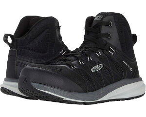 (���) �L�[�� ���[�e�B���e�B �����Y �r�X�^ �G�i�W�[ �~�b�h (�R���v �g�D) KEEN Utility men Vista Energy Mid (Comp Toe) Vapor/Black
