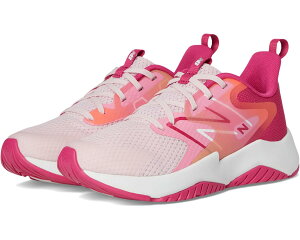 (���) �j���[�o�����X �L�b�Y ���C�� ���� V2 (�r�b�O �L�b�h) New Balance kids Rave Run v2 (Big Kid) Rose Sugar/Carnival Pink