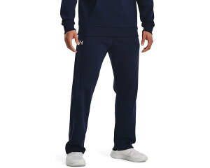 (���) �A���_�[�A�[�}�[ �����Y ���C�o�� �t���[�X �p���c Under Armour men Rival Fleece Pants Midnight Navy/White