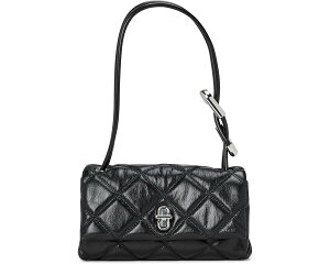 (���) �}�[�N�W�F�C�R�u�X �U �L���e�b�h �~�j �f���A�� �V�����_�[ �o�b�O Marc Jacobs The Quilted Mini Dual Shoulder Bag Black