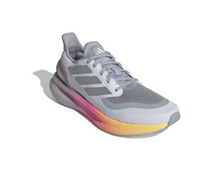 (���) �A�f�B�_�X �����Y �s���A�u�[�X�g 5 �����j���O �V���[�Y adidas men Pureboost 5 Running Shoes White/Silver Metallic/Spark