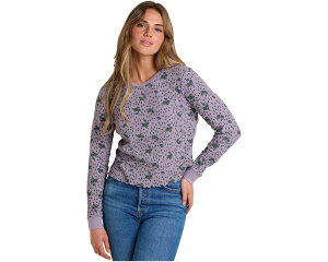 (���) ���f�B�[�X �t�g�q�� �����O �X���[�u �N���[ �� ToadCo women Foothill Long Sleeve Crew II Aster Floral Print