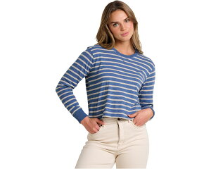 (���) ���f�B�[�X �o�E���h���X �W���[�W �����O �X���[�u �e�B�[ ToadCo women Boundless Jersey Long Sleeve Tee Kyanite Stripe