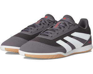 (���) �A�f�B�_�X ���j�Z�b�N�X �v���f�^�[ �N���u �C���h�A �T�� �T�b�J�[ �N���[�c adidas unisex Predator Club Indoor Sala Soccer Cleats Grey Strata/White/Lucid Red