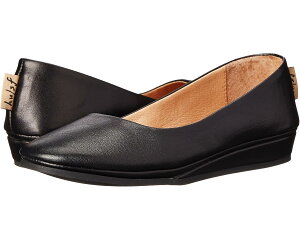 (���) �t�����` �\�[�� ���f�B�[�X �[�b�p �t���b�c French Sole women Zeppa Flat Black Nappa