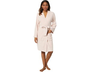 (���) �x�A�t�b�g�h���[���X ���f�B�[�X �R�[�W�[�V�b�N ���C�t �o�[�r�[ ���[�u Barefoot Dreams women CozyChic Lite Barbie Robe Dusty Rose/White