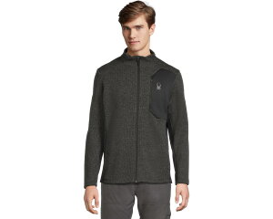(���) �X�p�C�_�[ �����Y �o���f�B�b�g �W���P�b�g Spyder men Bandit Jacket Limestone/Black Melange