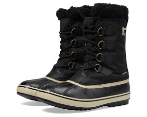 (���) �\���� �����Y 1964 �p�b�N �i�C���� �E�H�[�^�[�v���[�t SOREL men 1964 Pac Nylon Waterproof Black/Ancient Fossil
