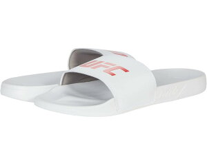 (���) ���[�G�t�V�[ �����Y �I�N�^�S�� �X���C�h UFC men Octagon Slide White/Red