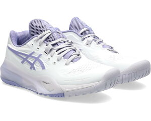 (���) �A�V�b�N�X ���f�B�[�X �Q��-���]�����[�V���� X ASICS women Gel-Resolution X White/Bluebell