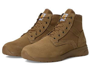 (���) �J�[�n�[�g �����Y �t�H�[�X ���C�g�E�F�C�g �X�j�[�J�[ �u�[�c �\�t�g �g�D Carhartt men Force 5 Lightweight Sneaker Boots Soft Toe Coyote Suede