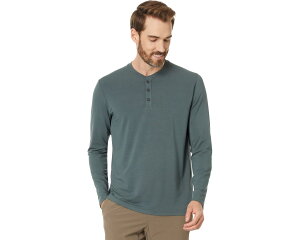 (���) �t���[�t���C �����Y �o���u�[ �t���b�N�X �����O �X���[�u �w�����[ Free Fly men Bamboo Flex Long Sleeve Henley Midnight