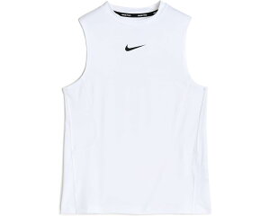(���) �i�C�L �L�b�Y �v�� �X���[�u���X �g�b�v (���g�� �L�b�h/�r�b�O �L�b�h) Nike kids Pro Sleeveless Top (Little Kid/Big Kid) White/Black