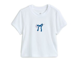 (���) �i�C�L �L�b�Y �X�E�H�b�V�� ���{�� T-�V���c (���g�� �L�b�h/�r�b�O �L�b�h) Nike kids Swoosh Ribbon T-Shirt (Little Kid/Big Kid) White