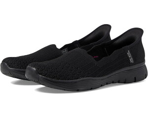 (���) �X�P�b�`���[�Y ���f�B�[�X �V�[�K�[ - �r���[�u �C�b�g SKECHERS women Seager - Believe It Black