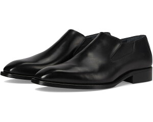(���) �����Y ���[�\�� �X���b�|�� Johnston  Murphy Collection men Larson Slip-On Black Italian Calfskin