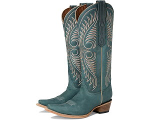 (���) �R�[���� �u�[�c ���f�B�[�X Corral Boots women L6120 Blue