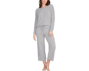 (���) �x�A�t�b�g�h���[���X ���f�B�[�X �R�[�W�V�b�N �E���g�� ���C�g �L�����b�g Barefoot Dreams women CozyChic Ultra Lite Culotte Dove Gray