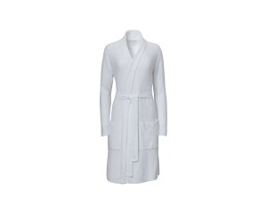 (���) �x�A�t�b�g�h���[���X ���f�B�[�X �R�[�W�[�V�b�N ���C�t ���u�h ���[�u Barefoot Dreams women CozyChic Lite Ribbed Robe Sea Salt