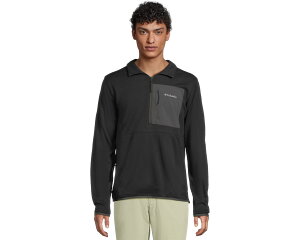 (���) �R�����r�A �����Y �n�C�N �n�[�t �W�b�v �� Columbia men Hike Half Zip II Black