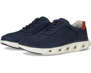 (���) �����Y U-�X���[�g Johnston  Murphy men Reactivate U-Throat Navy Nubuck