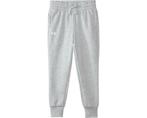 (���) �A���_�[�A�[�}�[ �L�b�Y ���C�o�� �t���[�X �W���K�[�Y (�r�b�O �L�b�h) Under Armour kids Rival Fleece Joggers (Big Kid) Mod Gray Light Heather/White