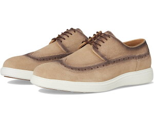 (���) �X�e�C�V�[ �A�_���X �����Y �E�C���O �e�B�b�v ���[�X-�A�b�v Stacy Adams men Trudell Wing Tip Lace-Up Sand