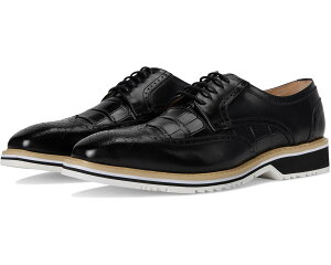 (���) �X�e�C�V�[ �A�_���X �����Y �o�[�����g �E�C���O �e�B�b�v ���[�X-�A�b�v Stacy Adams men Beaumont Wing Tip Lace-Up Black