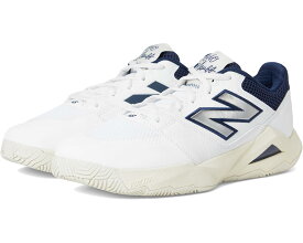 (取寄) ニューバランス メンズ フューエルセル デルレイ V2 テニス シューズ New Balance men FuelCell Delray V2 Tennis Shoes White/Navy
