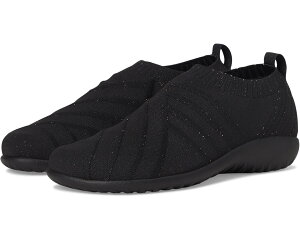 (���) �i�I�g ���f�B�[�X �I�J�t Naot women Okahu Black/Silver Sparkle Knit