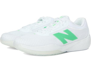 (���) �j���[�o�����X ���f�B�[�X �t���[�G���Z�� 996v5 �e�j�X �V���[�Y New Balance women FuelCell 996v5 Tennis Shoes White/Green Apple