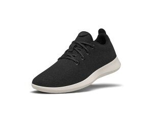 (���) �I�[���o�[�Y �����Y �E�[�� �����i�[ Allbirds men Wool Runner True Black (Cream)