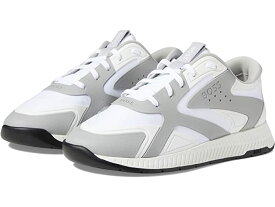 (取寄) ボス メンズ チタニウム サーマル メッシュ トーナル ランニング スニーカー BOSS men BOSS Titanium Thermal Mesh Tonal Running Sneakers White/Pebble Grey