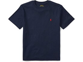 (取寄) ラルフローレン キッズ ボーイズ ショート スリーブ ジャージ T-シャツ (ビッグ キッズ) Polo Ralph Lauren Kids boys Polo Ralph Lauren Kids Short Sleeve Jersey T-Shirt (Big Kids) Cruise Navy