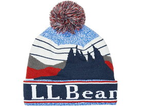 (取寄) エルエルビーン キッズ キッズ ポン ハット 帽子 L.L.Bean kids L.L.Bean Kid's Pom Hat Nautical Navy