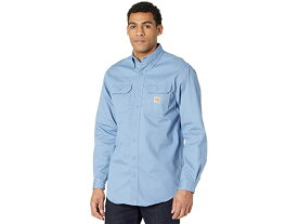 (取寄) カーハート メンズ フレームレジスタント (FR) クラシック ツイル シャツ Carhartt men Carhartt Flame-Resistant (FR) Classic Twill Shirt Medium Blue