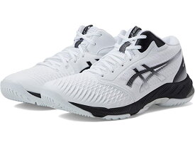 (取寄) アシックス メンズ ネットバーナー バリスティック FF MT 3 バレーボール シューズ ASICS men ASICS Netburner Ballistic FF MT 3 Volleyball Shoe White/Black