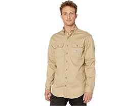 (取寄) カーハート メンズ フレームレジスタント (FR) クラシック ツイル シャツ Carhartt men Carhartt Flame-Resistant (FR) Classic Twill Shirt Khaki