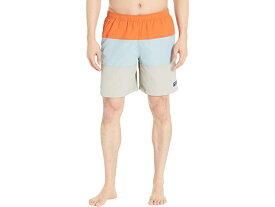 (取寄) エルエルビーン メンズ 8 クラシック サプレックス スポーツ カラーブロック ショーツ L.L.Bean men L.L.Bean 8" Classic Supplex Sport Color-Block Shorts Peak Orange/Blue Quartz/Woodsmoke