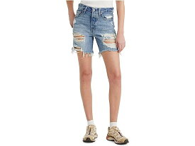 (取寄) リーバイス プレミアム レディース 501 ミッド タイ ショーツ Levi's Premium women Levi's Premium 501 Mid Thigh Shorts Camp Point