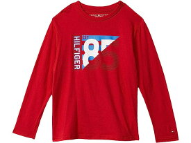 (取寄) トミーヒルフィガー キッズ ボーイズ ザ プレッジ ロング スリーブ T-シャツ (ビッド キッズ) Tommy Hilfiger Kids boys Tommy Hilfiger Kids The Pledge Long Sleeve T-Shirt (Bid Kids) Scarlet Sage