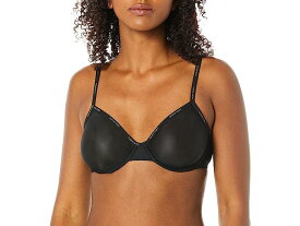 (取寄) カルバンクライン レディース ウィメンズ シーア マーキゼット アンライン デミ ブラ Calvin Klein women Calvin Klein Women's Sheer Marquisette Unlined Demi Bra Black