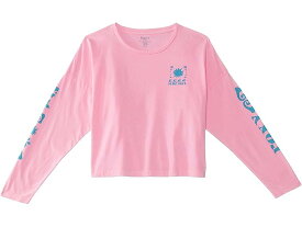 (取寄) ロキシー キッズ ガールズ オール ユー ネバー セイ ロング スリーブ T-シャツ (リトル キッズ/ビッグ キッズ) Roxy Kids girls Roxy Kids All You Never Say Long Sleeve T-Shirt (Little Kids/Big Kids) Sachet Pink