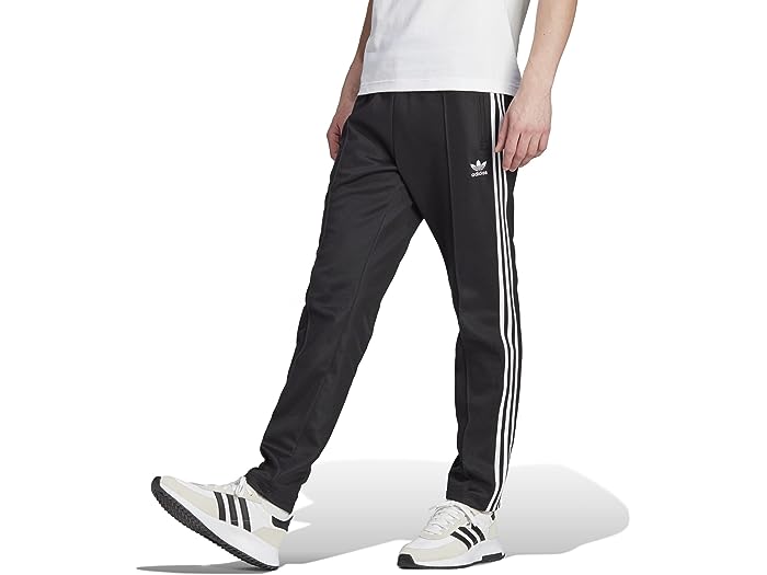 (取寄) アディダス オリジナルス メンズ アディカラー クラシックス ベッケンバウアー プライムブルー トラック パンツ adidas Originals men adidas Originals Adicolor Classics Beckenbauer Primeblue Track Pants Black White