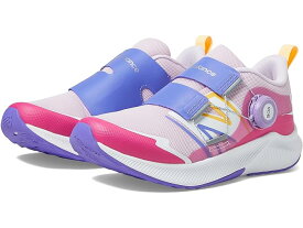 (取寄) ニューバランス キッズ スニーカー ジュニア 子供 靴 ガールズ ダイナソフト リビール V4 ボア New Balance Kids Dynasoft Reveal v4 BOA (Big Kid) Light Raspberry/Hi-Pink