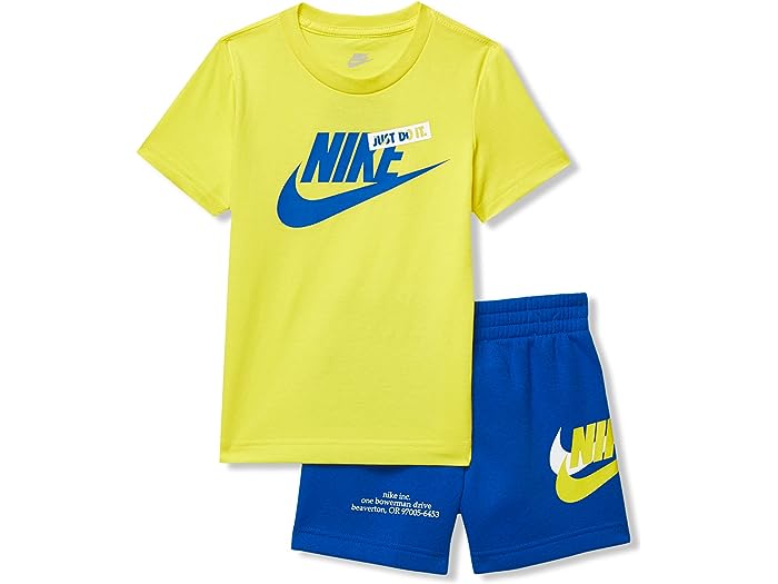 (取寄) ナイキ キッズ ボーイズ スポーツウェア アイコン ショート セット (トドラー) Nike Kids boys Nike Kids Sportswear Icon Short Set (Toddler) Game Royal