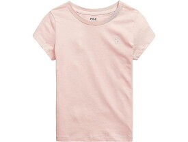 (取寄) ラルフローレン キッズ ガールズ ショート スリーブ ジャージ T-シャツ (リトル キッズ) Polo Ralph Lauren Kids girls Polo Ralph Lauren Kids Short Sleeve Jersey T-Shirt (Little Kids) Hint Of Pink