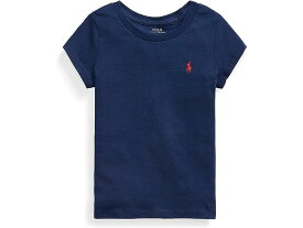 (取寄) ラルフローレン キッズ ガールズ ショート スリーブ ジャージ T-シャツ (リトル キッズ) Polo Ralph Lauren Kids girls Polo Ralph Lauren Kids Short Sleeve Jersey T-Shirt (Little Kids) French Navy