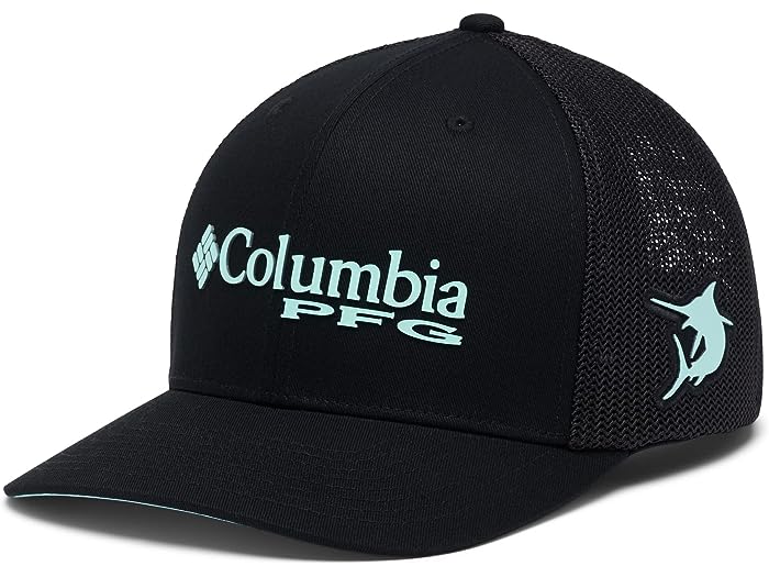 (取寄) コロンビア パフォーマンス フィッシング ギア メッシュ ボールキャップ Columbia Columbia PFG Mesh Ballcap Black/Gulf Stream