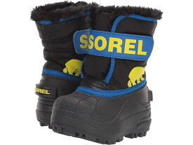 (取寄) ソレル キッズ ボーイズ スノー コマンダー (トドラー) SOREL Kids boys SOREL Kids Snow Commander (Toddler) Black/Super Blue 1